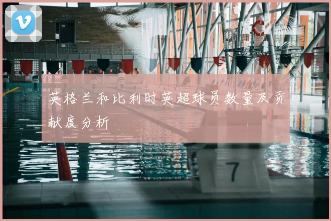 英格兰和比利时英超球员数量及贡献度分析