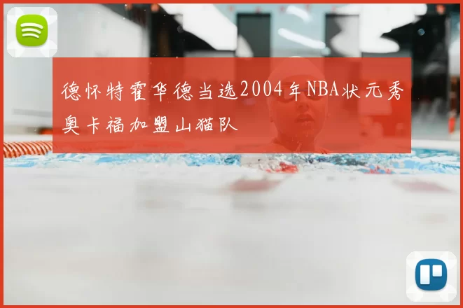 德怀特霍华德当选2004年NBA状元秀奥卡福加盟山猫队