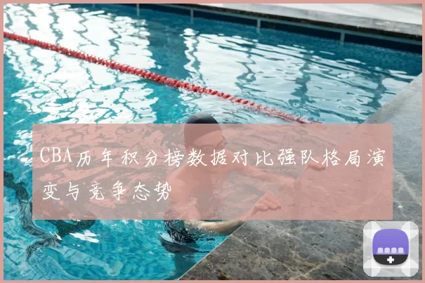 CBA历年积分榜数据对比强队格局演变与竞争态势