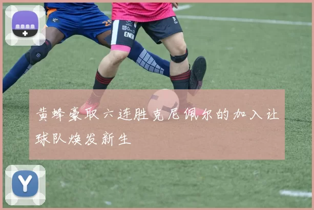 黄蜂豪取六连胜克尼佩尔的加入让球队焕发新生