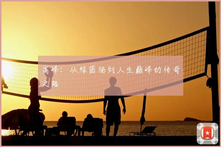 高峰：从绿茵场到人生巅峰的传奇之路